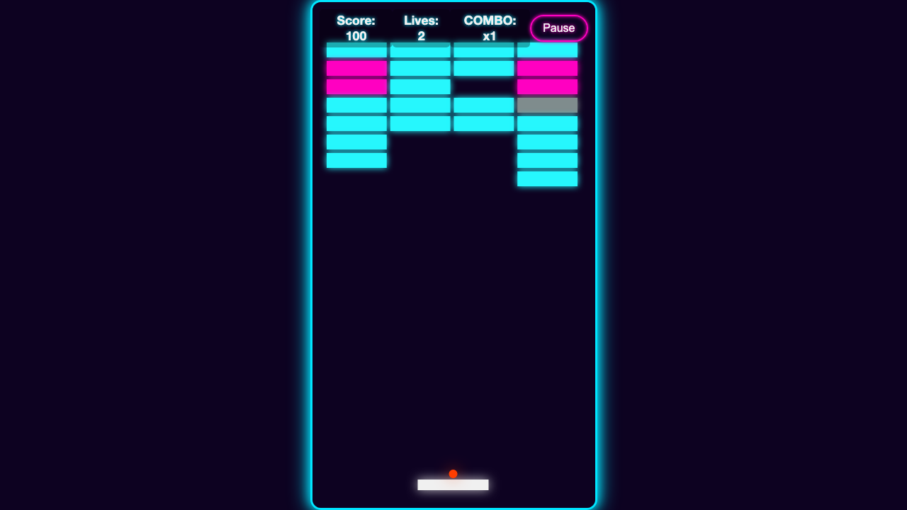 Hands-on capture of Brick Blaze: A Neon Breakout Arcade Game (In-game moment captured during our playtest)