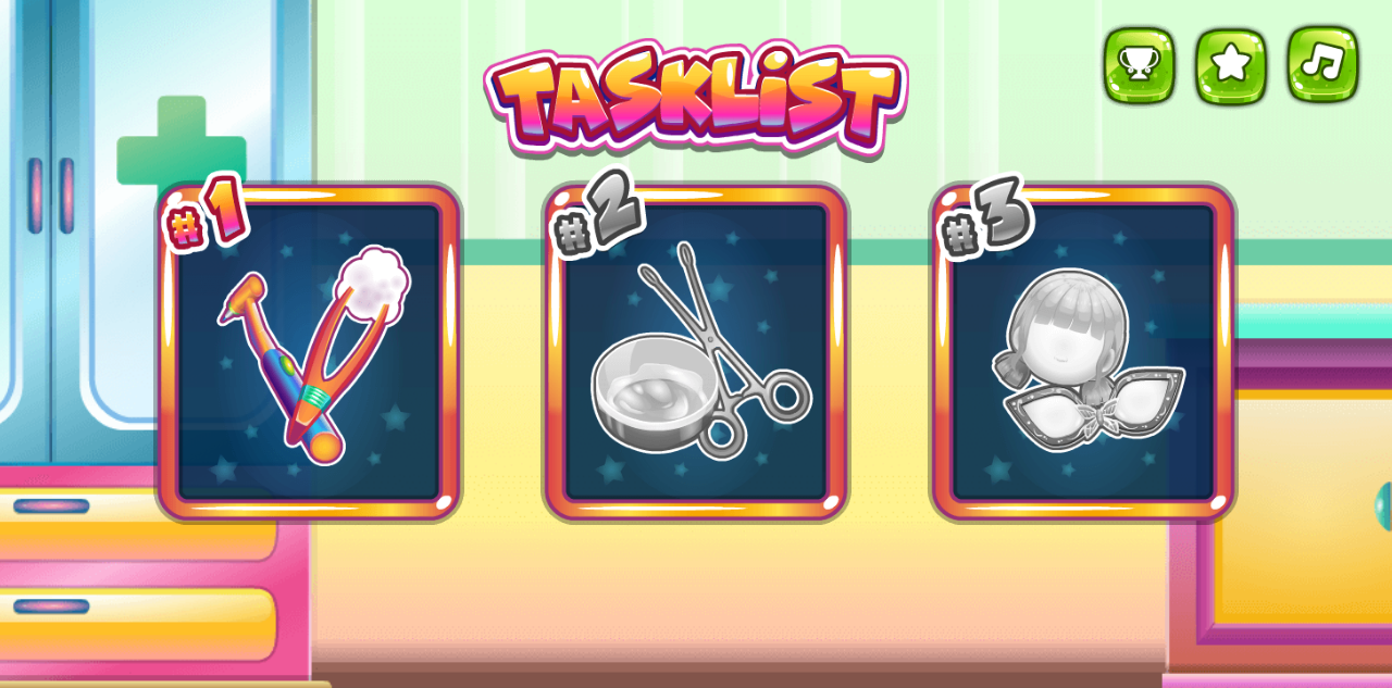 Hands-on capture of Funny Throat Surgery (Main menu or character select)