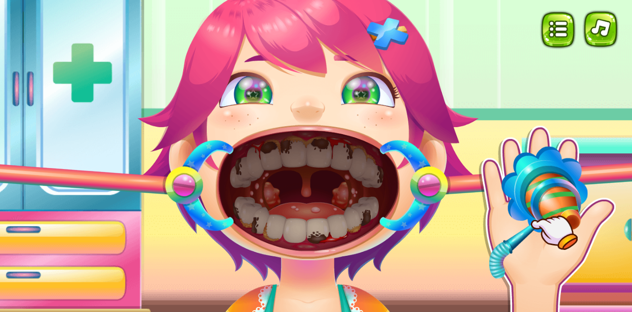 Hands-on capture of Funny Throat Surgery (In-game moment captured during our playtest)