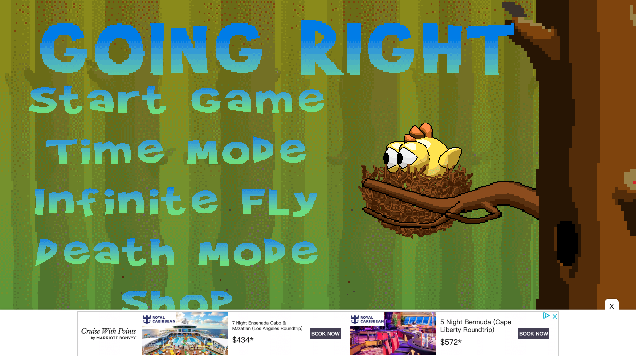 Hands-on capture of Going Right (Main menu or character select)