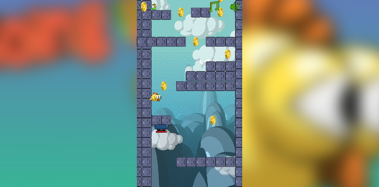 Hands-on capture of Going Up (In-game moment captured during our playtest)
