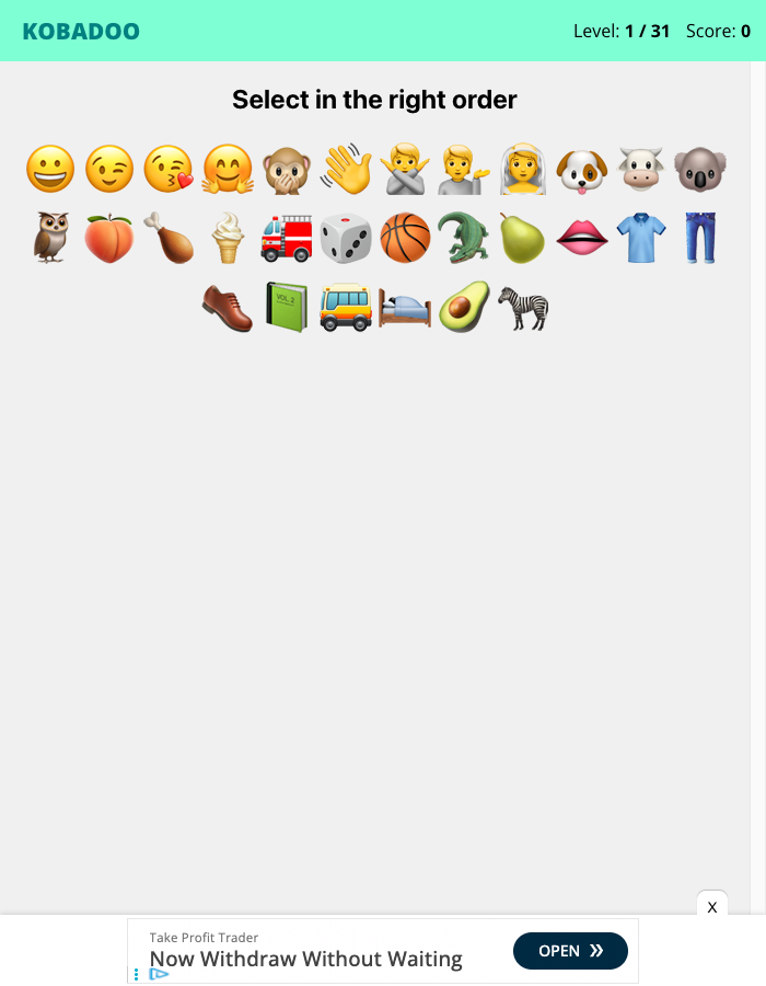 Hands-on capture of Kobadoo Emojis (In-game moment captured during our playtest)