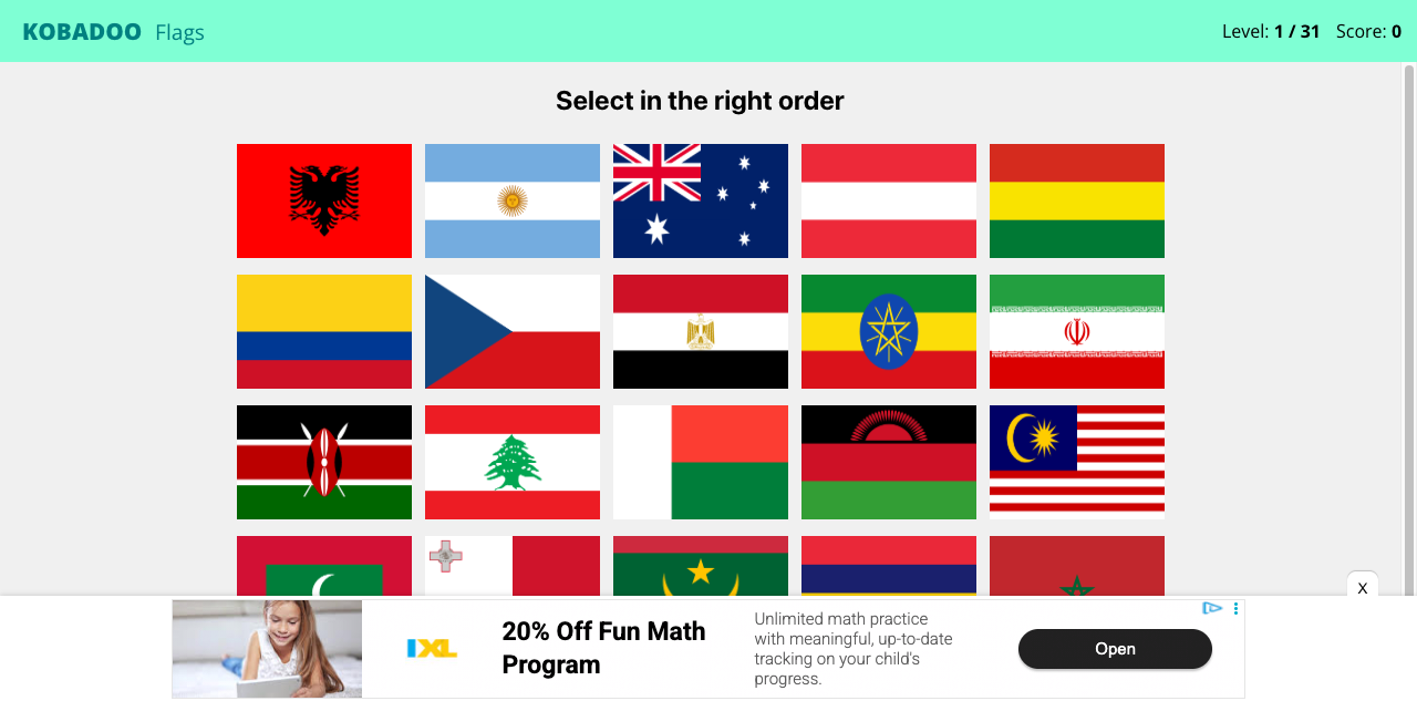 Hands-on capture of Kobadoo Flags (Main menu or character select)