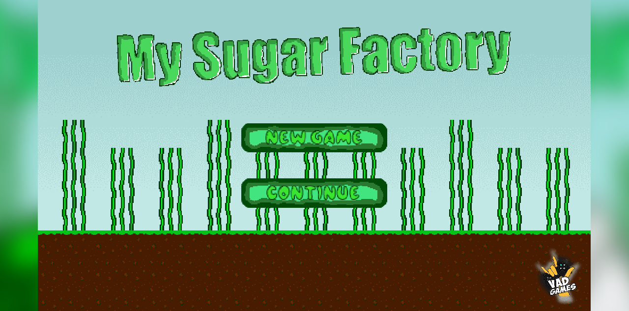 Hands-on capture of My Sugar Factory (Main menu or character select)