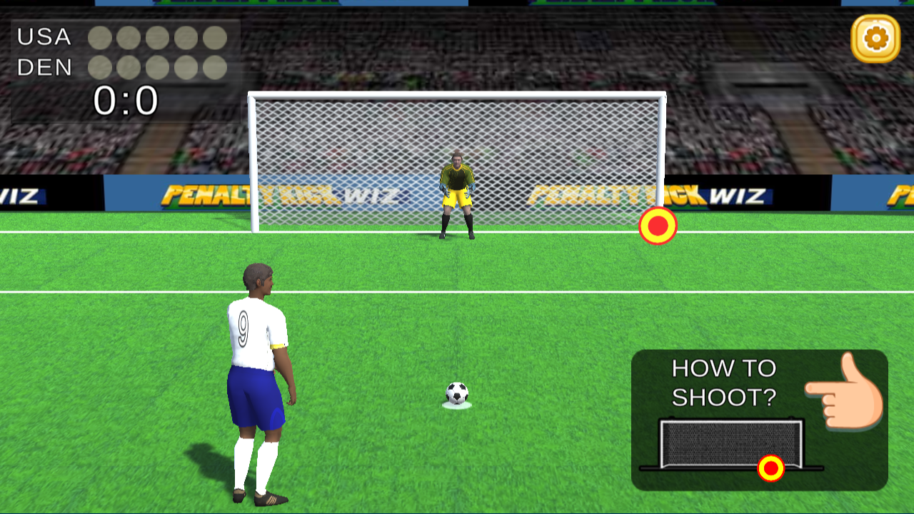 Hands-on capture of Penalty Kick Wiz (In-game moment captured during our playtest)