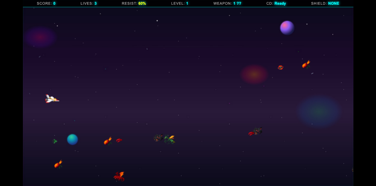Hands-on capture of Phantom: A Side-Scrolling Space Shooter With Four Weapons and No Mercy (In-game moment captured during our playtest)