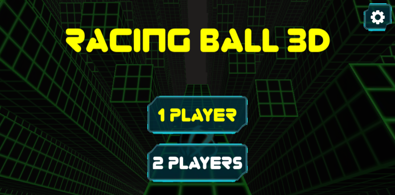Hands-on capture of Racing Ball 3D (Main menu or character select)