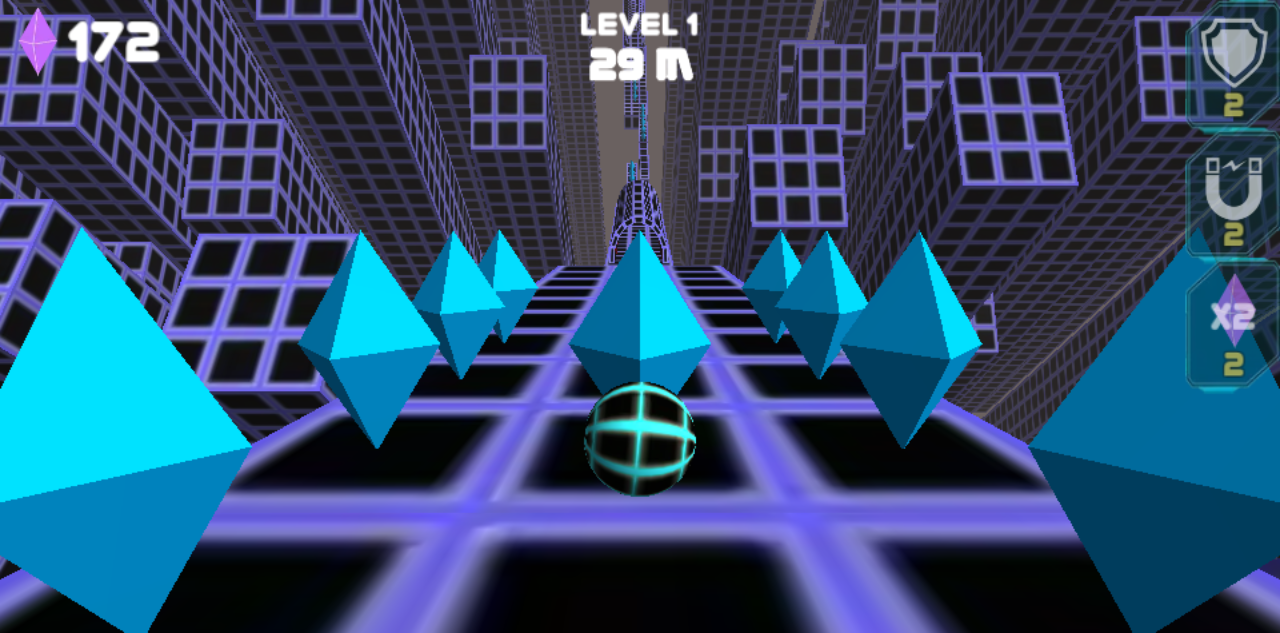 Hands-on capture of Racing Ball 3D (In-game moment captured during our playtest)