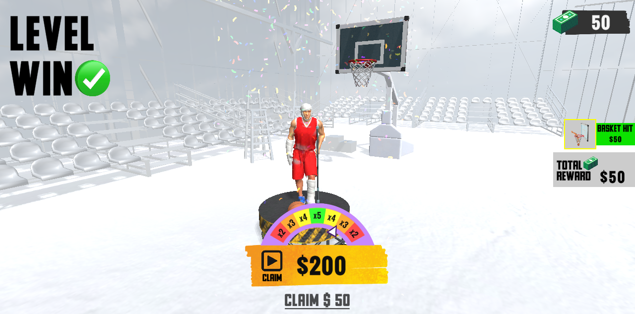 Hands-on capture of Ragdoll Mega Dunk (In-game moment captured during our playtest)