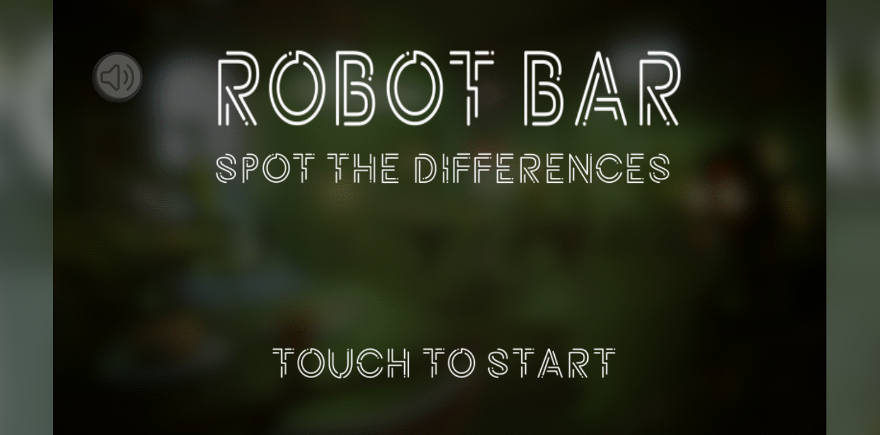 Hands-on capture of Robot Bar - Find the Differences (Main menu or character select)