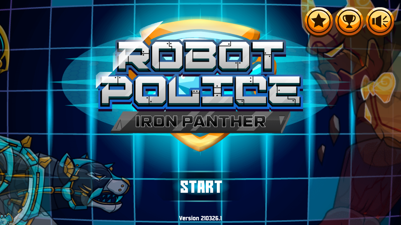 Hands-on capture of Robot Police Iron Panther (Main menu or character select)