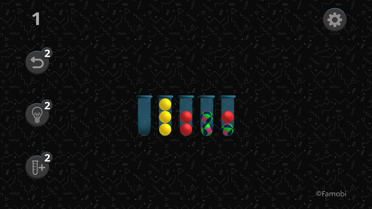 Hands-on capture of Sort It: The Ball-Sort Puzzle That Shows You Your Legal Moves (In-game moment captured during our playtest)