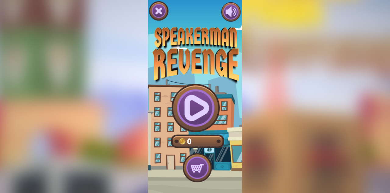 Hands-on capture of Speakerman Revenge (Main menu or character select)