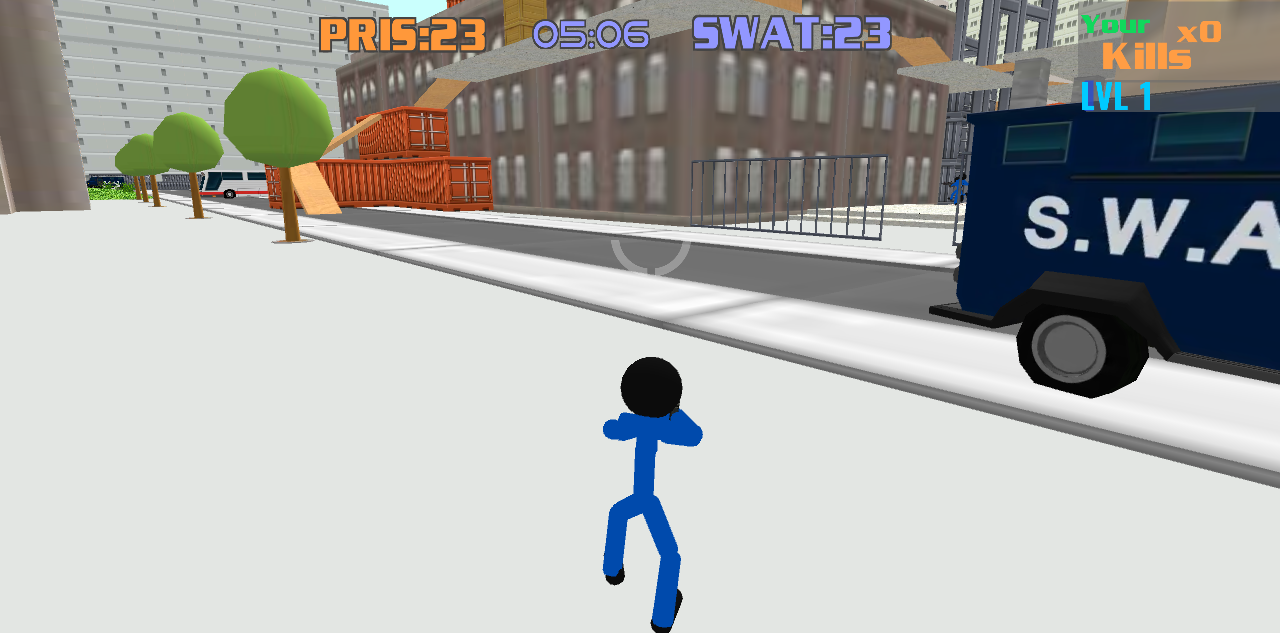 Hands-on capture of Stickman Prison Counter Assault (In-game moment captured during our playtest)