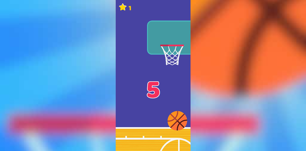 Hands-on capture of Swipy Basketball (In-game moment captured during our playtest)