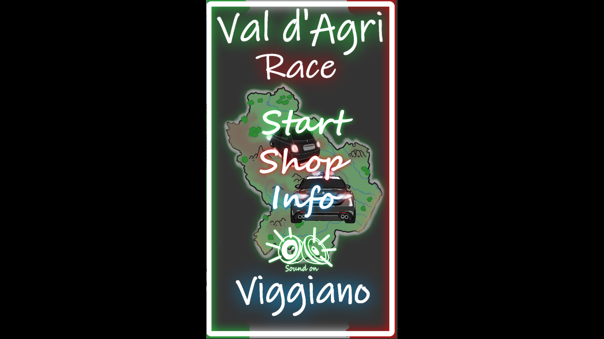 Hands-on capture of Val d'Agri Race (Main menu or character select)