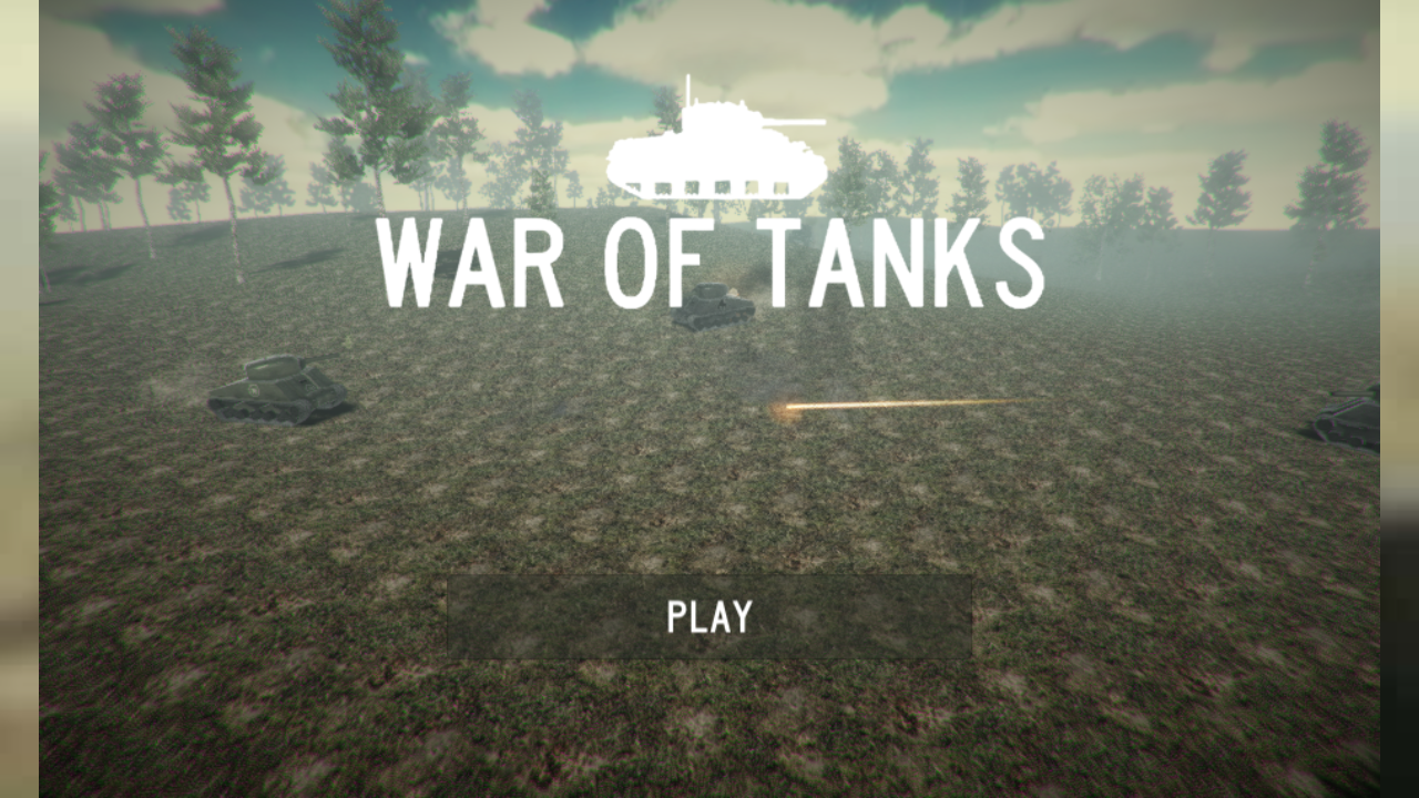 Hands-on capture of War of Tanks 3D (Main menu or character select)